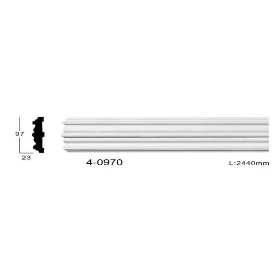 молдинг гладкий4-0970 Flex
