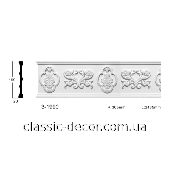 Молдинг 3-1990