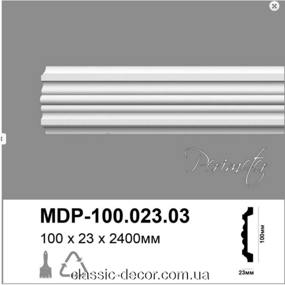 наличник MDP-100.023.03