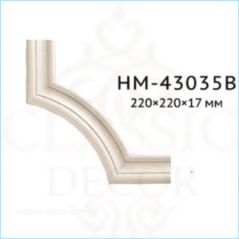 Угол декор. HM-43035B